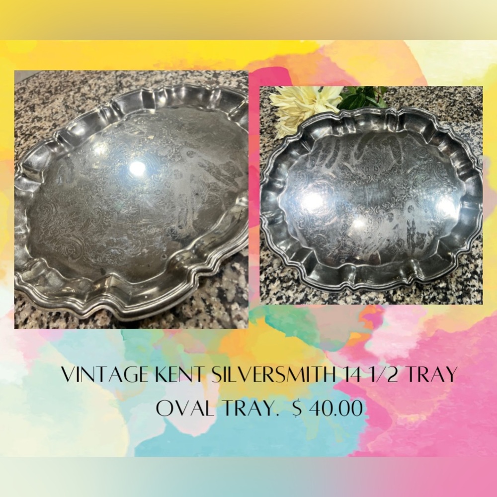 Vintage Silver Trays